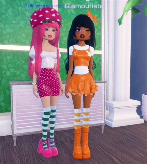 Dti Strawberry Shortcake And Orange Blossom Theme Cosplay In