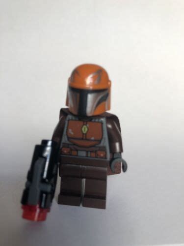 Lego Minifigure Star Wars Mandalorian Tribe Warrior Male Dark Brown