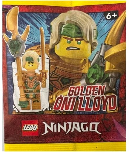 Lego Nowa Figurka Ninjago Lloyd Golden Oni Hair Njo