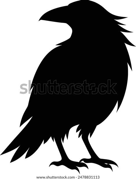 Raven Silhouette Royalty-Free Images, Stock Photos & Pictures ...