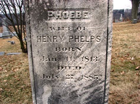 Phoebe Phelps 1813 1885 Find a Grave äreminne