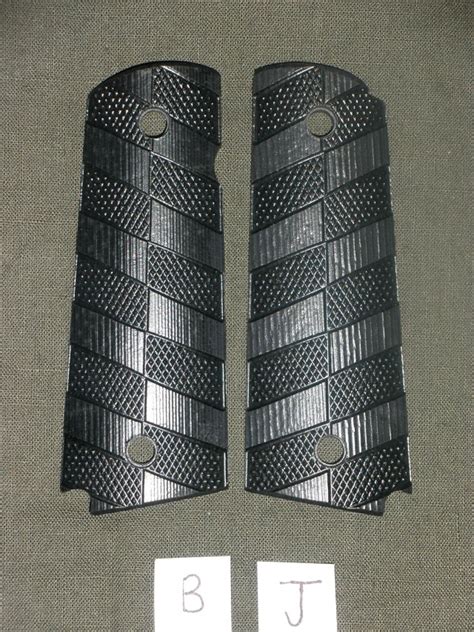 J Grips Chevron Black Dymondwood A Colt Kimber Springfield