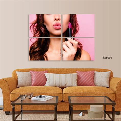 Quadro Decorativo Maquiagem Estética Beleza Elo7