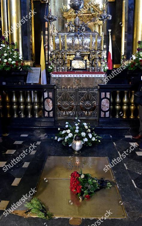 Entrance Crypt Krakow Bishops Wawel Cathedral Editorial Stock Photo