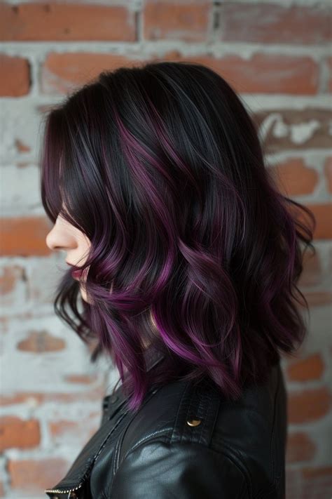 42 Stunning Midnight Purple Hair Ideas In 2024 Hair Color For Black