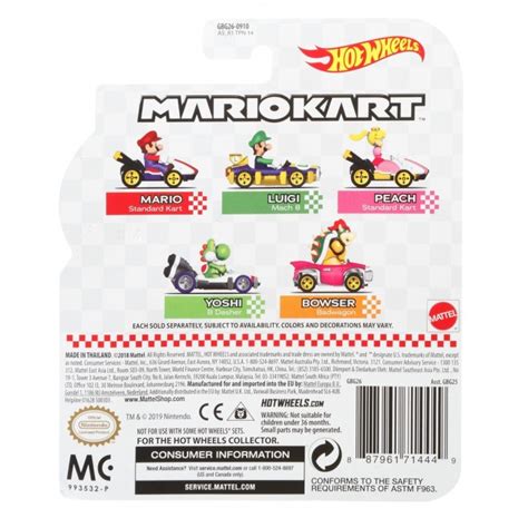 Mario Kart Hot Wheels Gbg