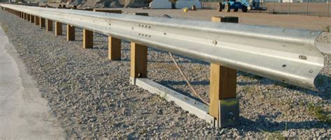 Inch Midwest Guardrail System Mgs With Southern Yellow Pine Posts