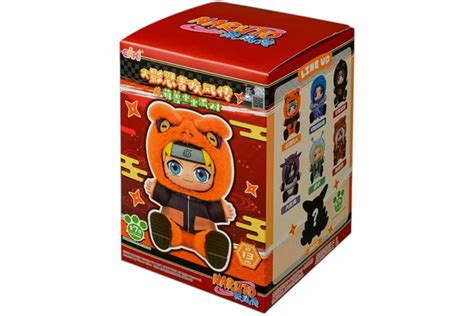 miniso top toy naruto shippuden beast party series  plush keychain