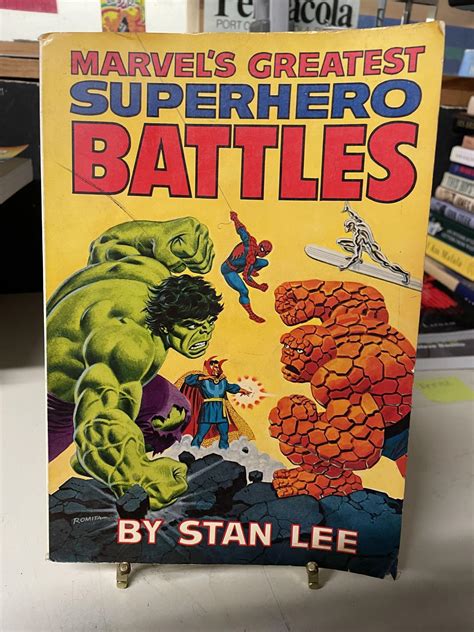 Marvel's Greatest Superhero Battles | Stan Lee | 1st printing