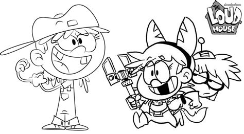 8 Fun And Cute The Loud House Coloring Pages For Ages 5 And Up