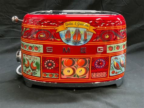 Sold Price SMEG X DOLCE GABBANA Sicily Is My Love Toaster March 3