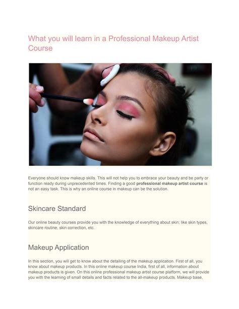 makeup school