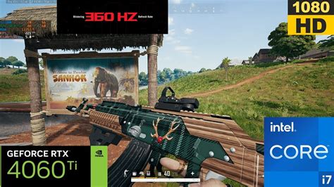 Welcome To Sanhok PUBG RTX 4060Ti I7 12700K YouTube