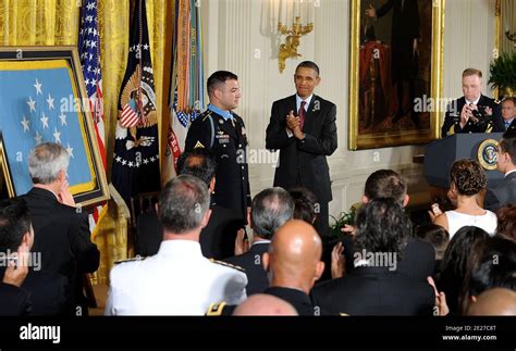 President Barack Obama Awards Sergeant First Class Leroy Arthur Petry