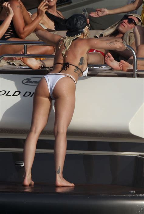 RITA ORA In Bikini On A Yacht In Ibiza 08 03 2015 HawtCelebs