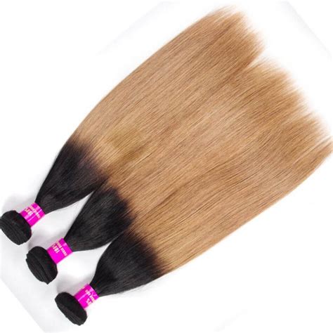 Straight Hair T1B 27 Color Honey Blonde Bundles Sale Tinashehair