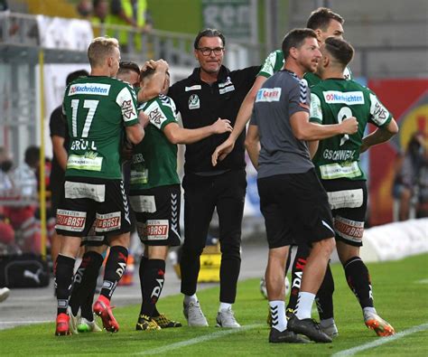 Ried Steigt Mit 9 0 Gegen Den FAC Auf Klagenfurt Vs Wacker 6 1