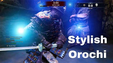 [for Honor] Stylish Duels Orochi Gameplay Youtube