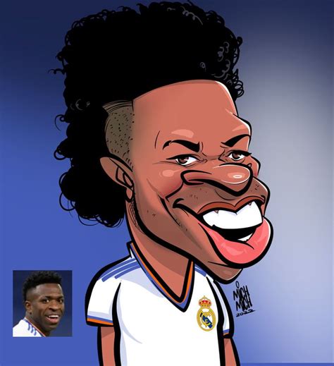 Vinicius Jr Caricature