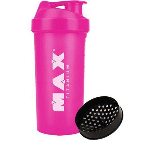 Coqueteleira Ml Rosa Max Titanium Otimanutri