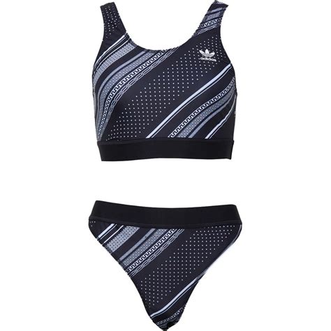 Buy Adidas Originals Womens Trefoil Two Piece Bikini Black