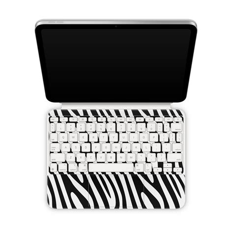 Magic Keyboard IPad 10.9'' Gen 10 Black And White Skin - WrapitSkin The ...