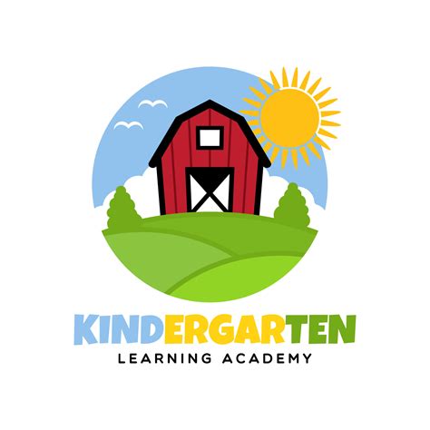 Kids Kindergarten Logo Template 8249659 Vector Art at Vecteezy