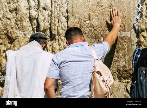 Jerusalem Israel October 06 2019 View Of Unknowns Israeli People