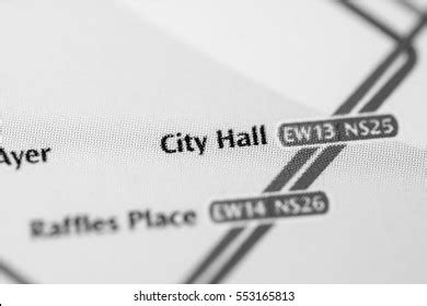 City Hall Station Singapore Metro Map Stock Photo (Edit Now) 553165813 | Shutterstock