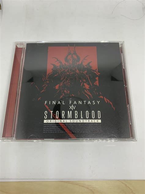 目立った傷や汚れなしFF14STORMBLOOD FINAL FANTASY XIV ORIGINAL Soundtrack の落札