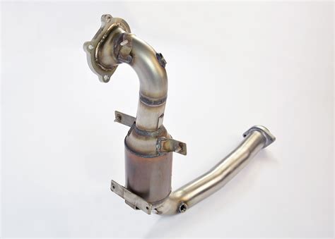 Turbo Downpipe Kit Metallic Catalytic Converter For Alfa Romeo Mito