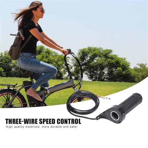 24v 36v 48v 3 Wires Twist Throttle Grip For Electirc Scooter Bike 78