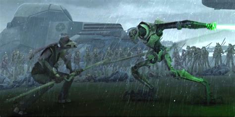 Star Wars How The Gungans Beat Down General Grievous