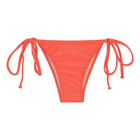 Rio De Sol Pink Brazilian Tie Side Swimwear Bottom Rio Swim Shop