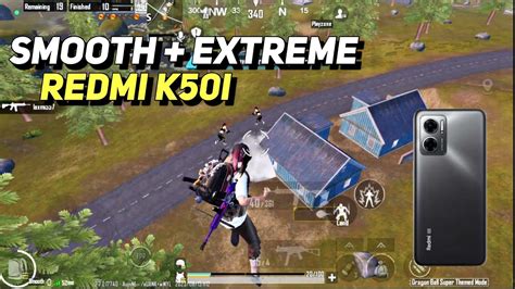 Redmi K50i Bgmi Pubg Mobile Smooth Extreme Gameplay Youtube