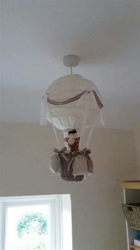 Nursery Hot Air Balloon Lightshade