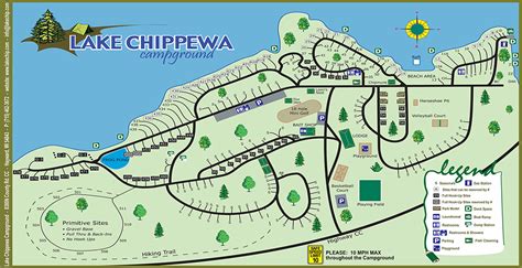 Chippewa Lake Park Map