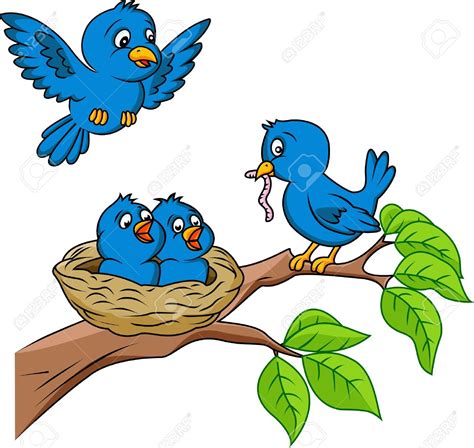 Bird Nest Cartoon | Free download on ClipArtMag