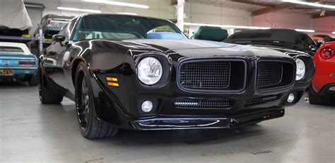 1973 Pontiac Firebird Trans Am Is One Mean Restomod Video