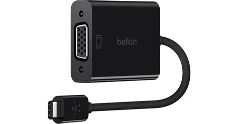 Belkin USB Type C To VGA Adapter Retail Packaging F2CU037BTBLK