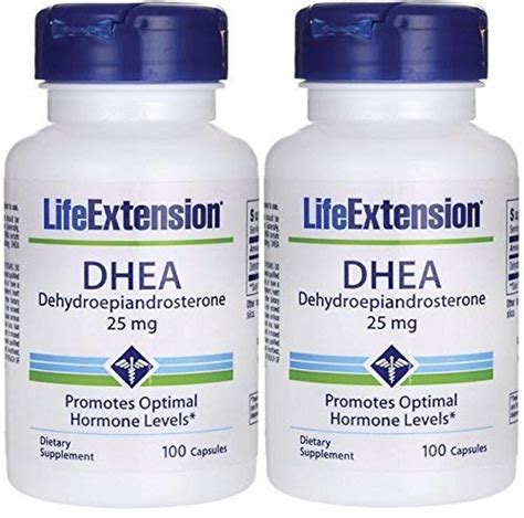 Life Extension Dhea 25 Mg 100 Caps Pack Of 2 Amazon Price Tracker Tracking Amazon