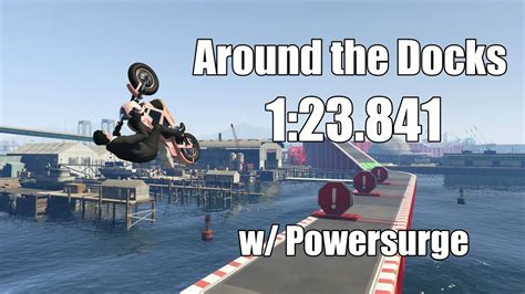 GTA Online Stunt Race Around The Docks 1 23 841 Powersurge Best Lap