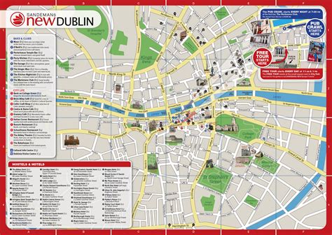 dublin map  sites   dublin city map dublin city dublin map