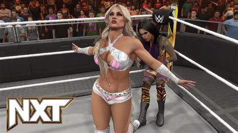 Wwe K Nxt Tiffany Stratton Vs Dani Palmer Youtube