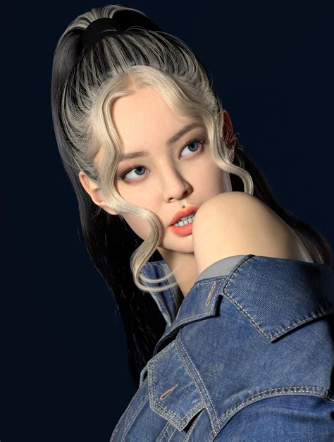 3d Model Jennie By Siminsu