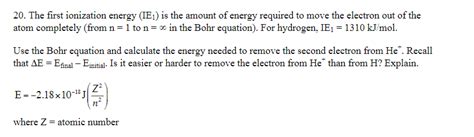 What Is The Equation Ionisation Energy - Tessshebaylo