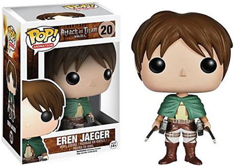 Funko Attack on Titan POP Animation Eren Jaeger Vinyl Figure 20 - ToyWiz