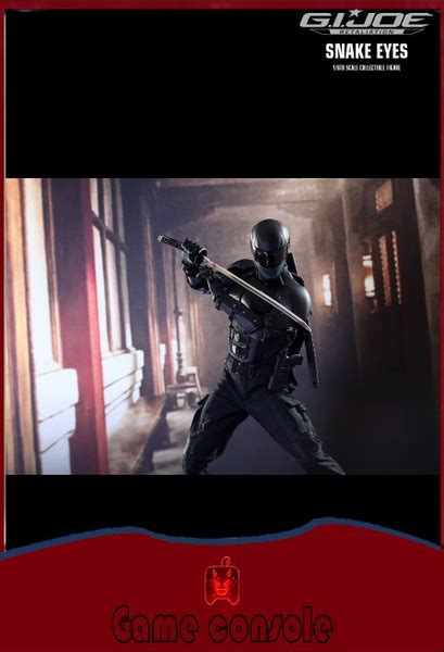 Hot toys MMS G I Joe Retaliation Snake Eye фигурка th scale