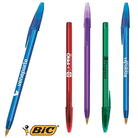 Bic® Style Clear™ Custom Bic Pens Pen Bic Pens Promotional Pens