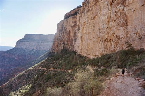 Day Hike In The Grand Canyon Bright Angel Trailhead To The Mile Rest